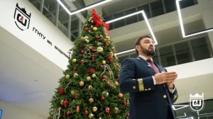 ПОЗДРАВЛЕНИЕ РЕКТОРА ГГНТУ МАГОМЕДА МИНЦАЕВА С НАСТУПАЮЩИМ 2026 ГОДОМ