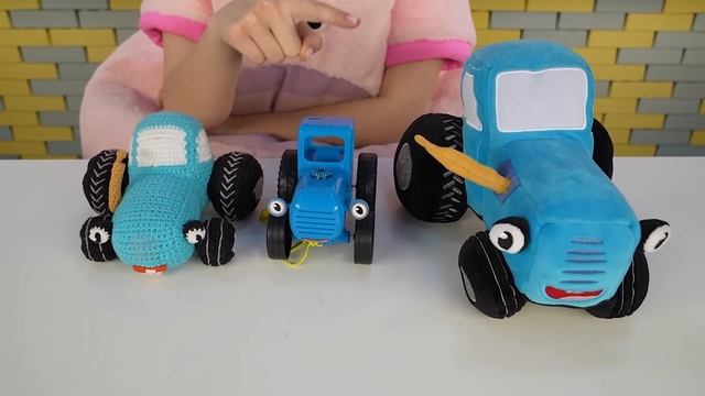 Собираем новогодний пазл из Коллекции Синего Трактора - КуКуPlay