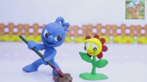 Цветные человечки (Часть 2) Цветок. Мультики для детей