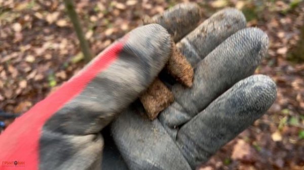 Бывает же такое. С одной ямки две находки