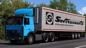 509 / ЕTS2 1.57 / MAZ 6422 / Из Мариуполя в Бердянск в поисках груза.