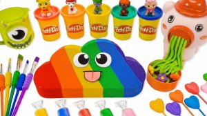 ЛЕПИМ ОБЛАЧКО ИЗ КИНЕТИЧЕСКОГО ПЕСКА ВИДЕОЛЕПКА ВИДЕО МУЛЬТИКИ ДЛЯ ДЕТЕЙ КАНАЛ ИГРАЛКИ-ЗАЛИПАЛКИ