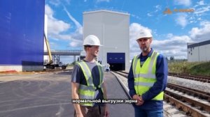 Отзыв о работе пневмопогрузчика S500E.