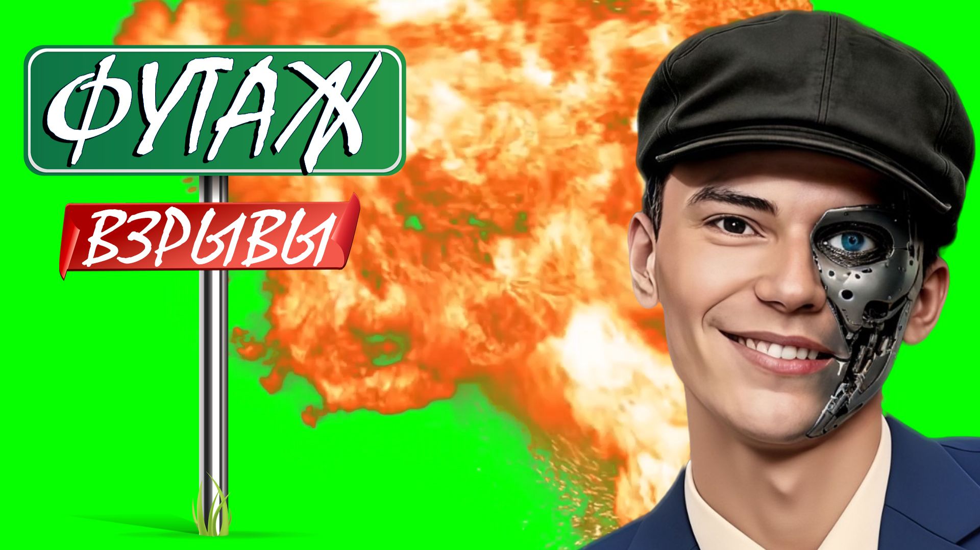 ФУТАЖ «ВЗРЫВЫ» ЗЕЛЁНЫЙ ЭКРАН смотреть онлайн