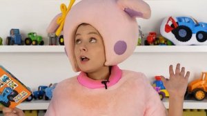 Учим Цвета с Котенком Котэ - Коллекция Книг Синий Трактор для малышей