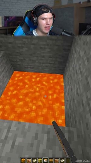 Самая ЛУЧШАЯ Ловушка в Minecraft😯 #shorts #шортс #minecraft #майнкрафт #майн #прикол #мем #рофл