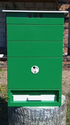 Изготовление улья Дадан 12-ти рамочного. Антисептирование и покраска улья. Часть 5.