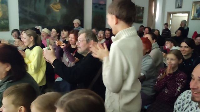 Рождественский спектакль в храме преподобного Сергия в Зеленоградской смотреть онлайн