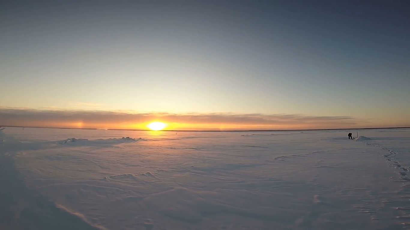 Рыбалка на налима перемётами, река Енисей. 59 смотреть онлайн