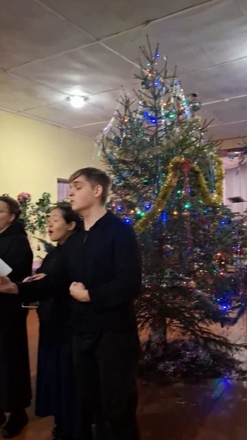 Концерт Колядок в деревне Искра, Дновский р-н, Псковская обл. | EccLesiA Ensemble