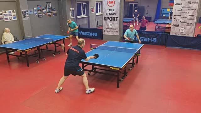 Золотой МЯЧ Далида С. (694) - Чирков А. (700) 08.01 настольный теннис Любительский турнир смотреть онлайн