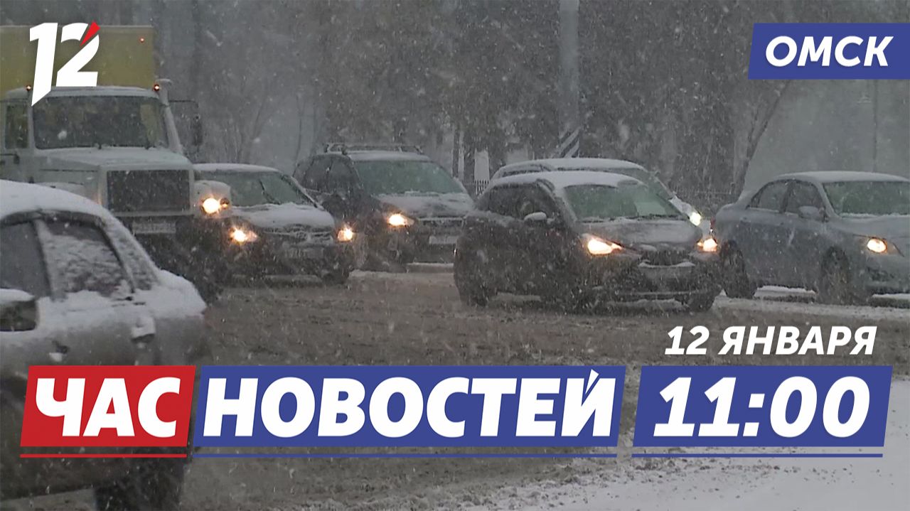 Сибирские морозы / Мост 60-тилетия ВЛКСМ / Голосование за ёлку. Новости Омска смотреть онлайн