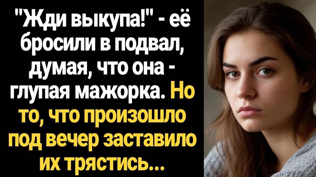 ИСТОРИИ ИЗ ЖИЗНИ/Жди выкупа!- её бросили в подвал, думая, что она глупая мажорка смотреть онлайн