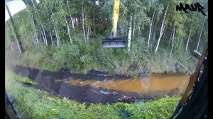 Бобры заблокировали магистральный канал