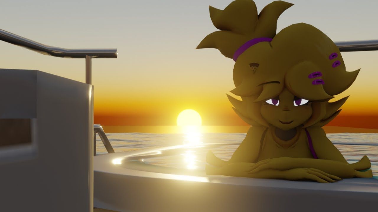 Party Yacht Spécial Chiku Fans (Fnia x Security Breach Animation) смотреть онлайн