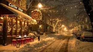 January Jazz Music ☕ Quiet Winter Night Coffee Shop with Relaxing Jazz for Rest, Focus & Work