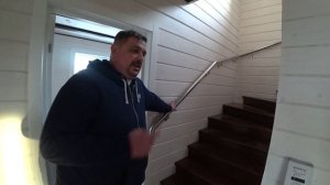 Обзор теплого дома из клееного бруса в Ленинградской области. Часть 2