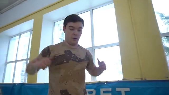 Занятия с сотрудниками ГБР по рукопашному бою