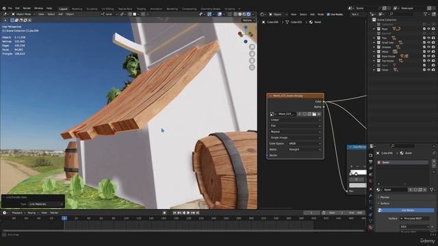 30 - Texturing wood planks смотреть онлайн