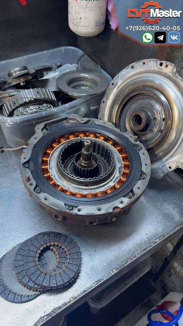 Разбираемся с вариатором на гибридном Ниссане часть 9 смотреть онлайн