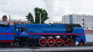 Парад паровозов и электровозов. Ж-д салон-2023