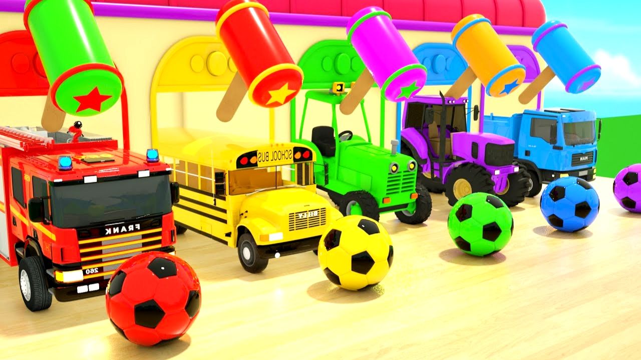 Веселые мультяшки для малышей про машинки – Мультики про машинки – Мультики для детей