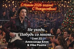 Не уходи. Побудь со мною… (ver.2) Александр Блок & Vibe Poems