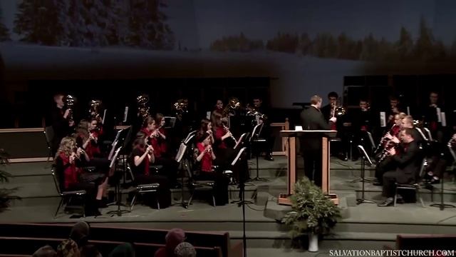 Вот волхвы с востока идут..- дух.оркестр..