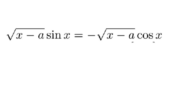 ПАРАМЕТРЫ - УРАВНЕНИЕ С ТРИГОНОМЕТРИЕЙ БЕЗ ЗАМЕНЫ - АНАЛИТИКА