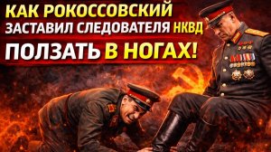 НАШЕЛ СВОЕГО ПАЛАЧА. Как Рокоссовский Заставил Следователя НКВД Ползать В Ногах!