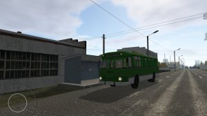 катаемся на автобусе в мотор депот