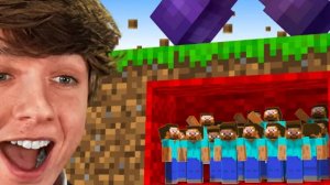 Mr.BEAST МИСТЕР БИСТ 100 КРОШЕЧНЫХ ИГРОКОВ & ОГРОМНОГО МИРА СМОТРЕТЬ НОВОЕ ВИДЕО ПРО МАЙНКРАФТ 2026