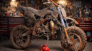 Реставрация Детского Миникросс Мотоцикла