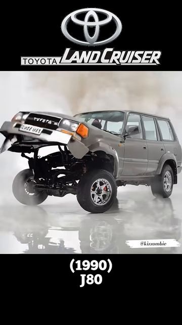 Toyota Land Cruiser История трансформации автомобиля смотреть онлайн