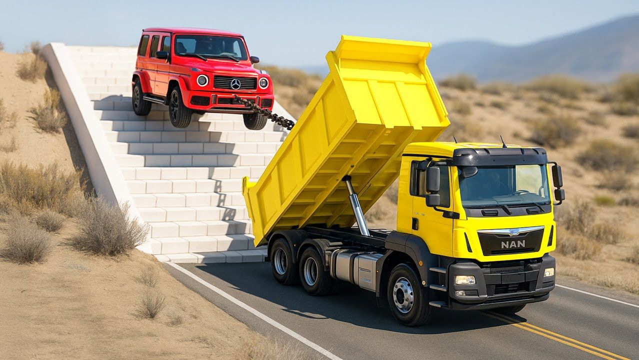 Машинки летают и прыгают! Развивающие мультики Машины помощники. Мультфильмы про машинки смотреть онлайн