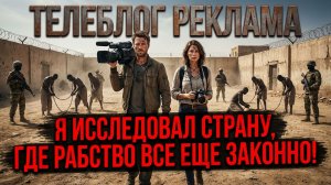 Я исследовал страну, где рабство все еще законно. Телеблог Реклама