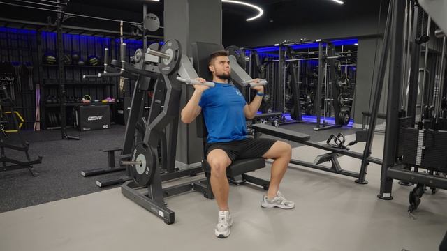 Тренажер D935 Жим от плеч смотреть онлайн