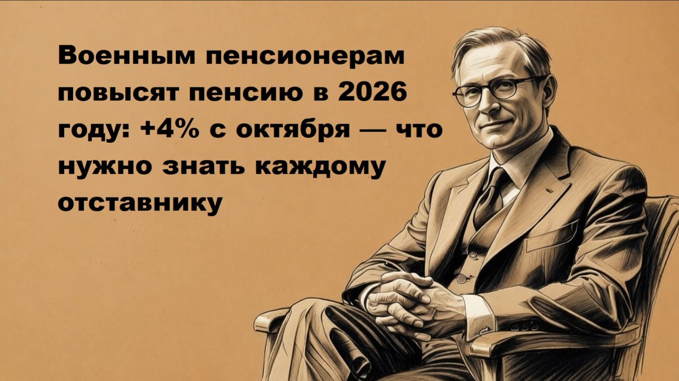 Военным пенсионерам повысят пенсию в 2026 году смотреть онлайн