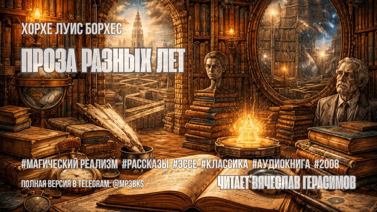Аудиокнига. Хорхе Луис Борхес — «Проза разных лет»