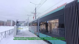 Новый трамвай "Славянка" : Самые медленные ужасы Петербурга.