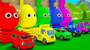 Мультики про машинки – Мультики для детей – Веселые мультяшки про машинки для детей