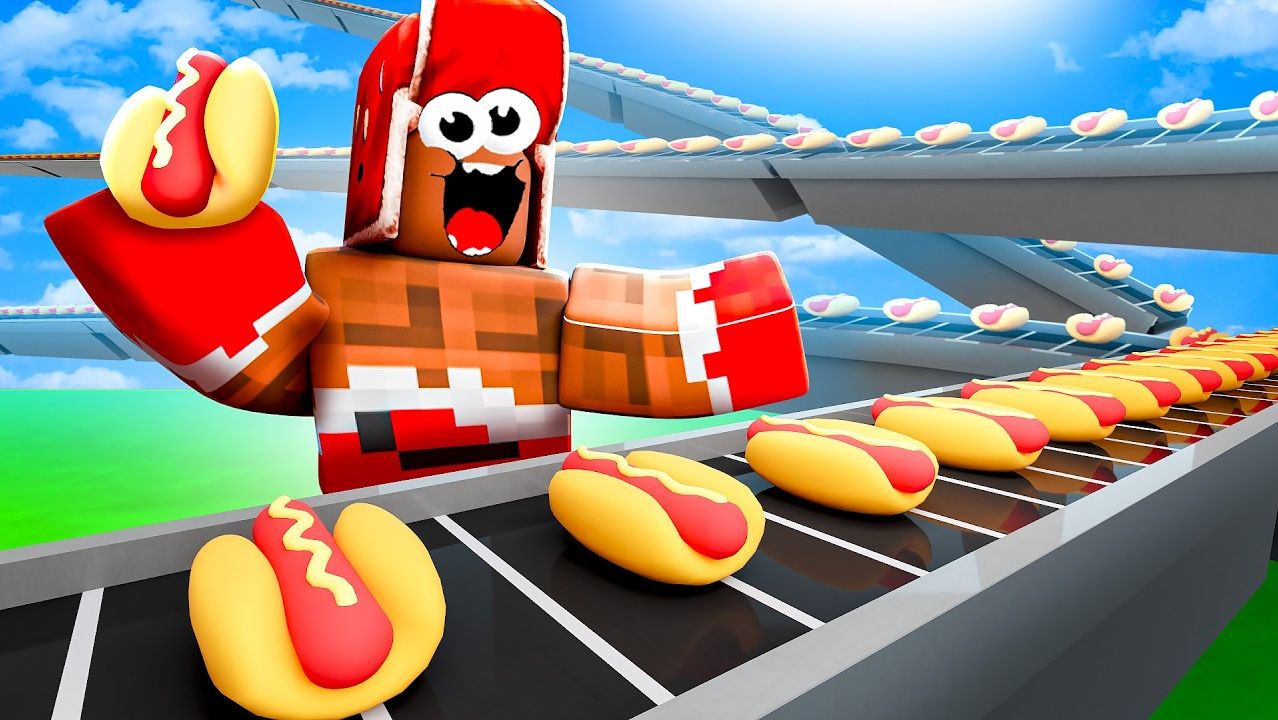 Я Создал ЗАВОД с ХОТ ДОГАМИ в Роблокс!🌭 Roblox смотреть онлайн