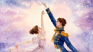 За окошком вьюги вой