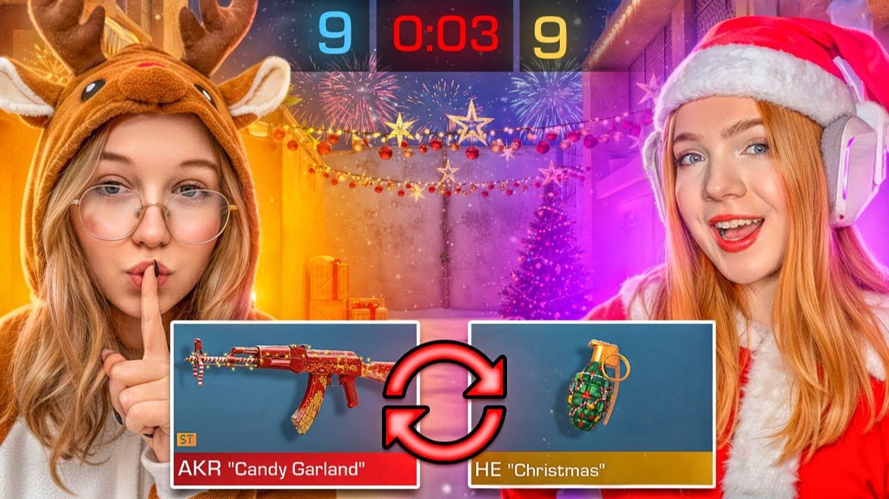 ДУЭЛЬ ОБМЕН НОВОГОДНИМИ СКИНАМИ В STANDOFF 2 смотреть онлайн