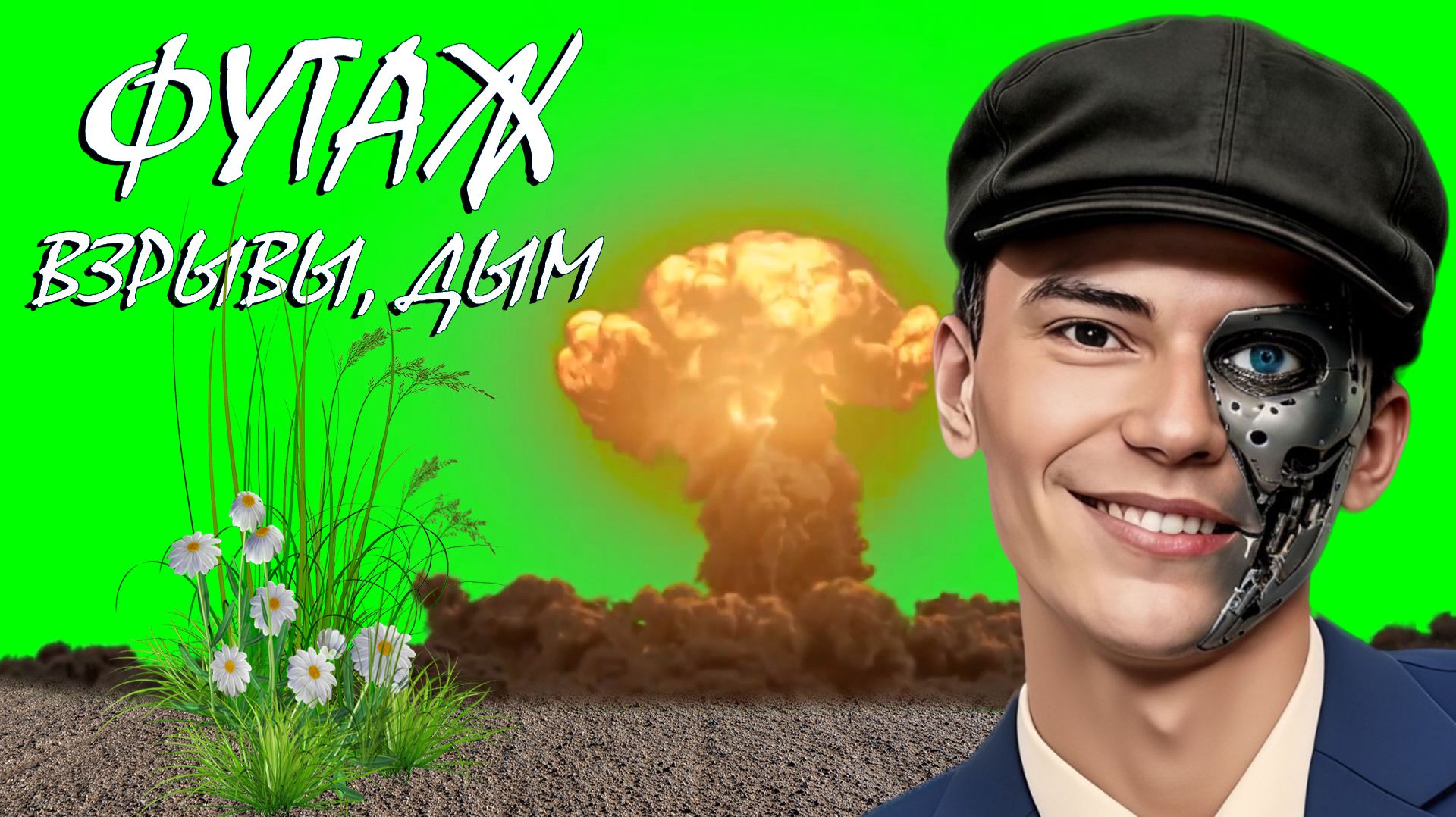 ФУТАЖ «ВЗРЫВЫ, ДЫМ» ЗЕЛЁНЫЙ ЭКРАН смотреть онлайн