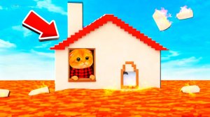 ПОЛ ЭТО ЛАВА В РОБЛОКС! САМАЯ СТРАННАЯ КАРТА!