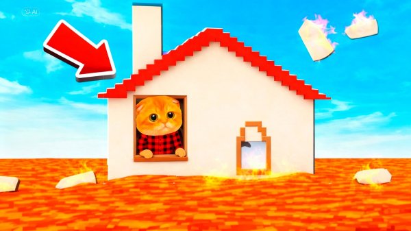 ПОЛ ЭТО ЛАВА В РОБЛОКС! САМАЯ СТРАННАЯ КАРТА!