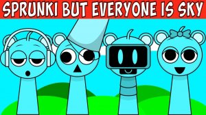 INCREDIBOX SPRUNKI🎵, НО ВСЕ — SKY😇 ФАЗА 1⚡️✨ АБСОЛЮТНАЯ НЕБЕСНАЯ ЭРА!👑🤯