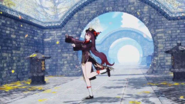 Luo Tianyi AI - Dai Dai Yi Dai Dai (呆呆一呆呆) (Hu Tao Dance) (Genshin Impact) смотреть онлайн