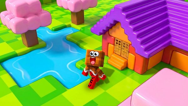 САМАЯ МАЛЕНЬКАЯ ДЕТСКАЯ ПЛОЩАДКА! 🤯 МАЙНКРАФТ